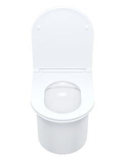 Подвесной унитаз IDDIS Sena SENRDSEi25 безободковый белый